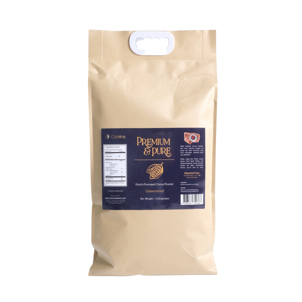 Catalina Premium And Pure Cocoa Powder Kraft Sack 5kg