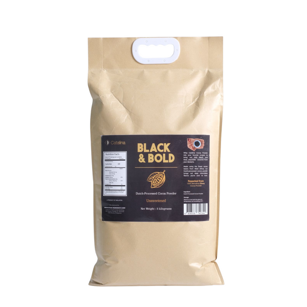 Catalina Black And Bold Cocoa Powder Kraft Sack 5kg