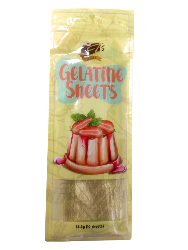 EZ's Best Gelatine Sheet 33.3g