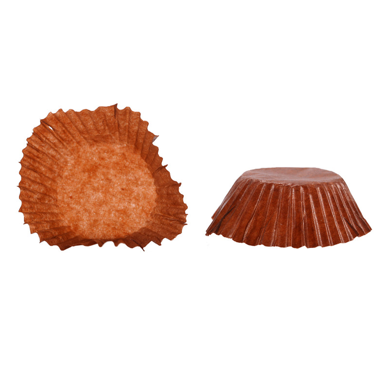 Carnival Baking Cup Brown - 0.5oz