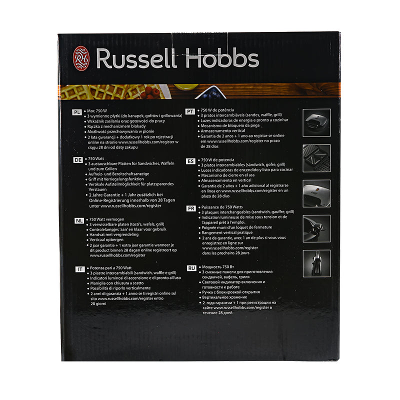 Russell Hobbs Fiesta 3n1 Sandwich Maker